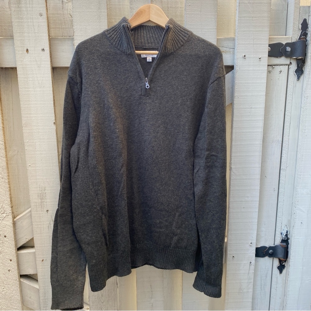 Croft & Barrow Olive Green 1/4 Zip Sweater